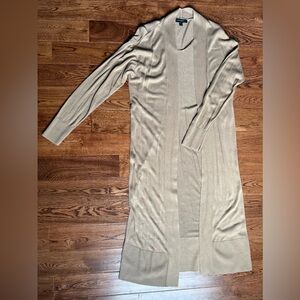 Banana Republic Camel Duster - L